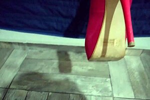 After lingerie fun, we fuck in the shower