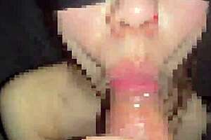 A messy cumshot ends bride’s honeymoon