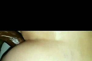 Wow, his first anal pounding with big black cock!