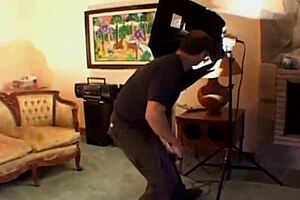 Busty Babe Next Door Teases Neighbors