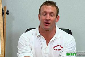 Hot Blonde With Glasses Teaches Class