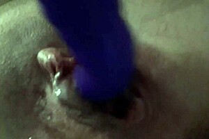 She squirts massively with her dildo.