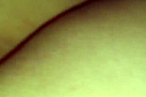 Giving wife doggystyle treatment with close-up on her bent-over ass