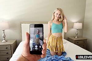 Lily larimar sets a thirst trap as petite princess