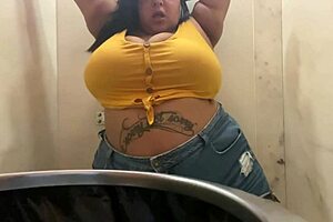 I love showing off in a public bathroom, Mary Jhuana.