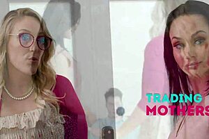 bully gets disciplined by a livid face-sitting milf, crystal rush and charley hart in hardcore group action