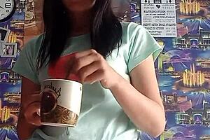 live webcam session in progress