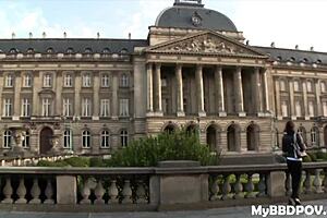 hardcore interracial anal pounding for abbie cat, wanna see her creampie?