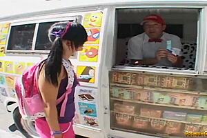 Ashli Blowjob And Fucking Dick On Van