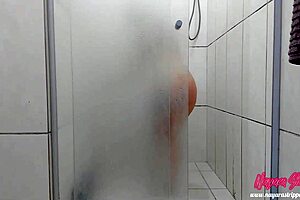 Nayara The Little Blonde Taking A Relaxing Bath.