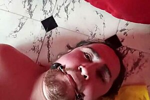 My slave worships my feet before I walk on him and crush his balls with intense femdom kicks.