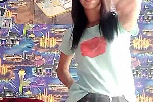 live webcam session in progress