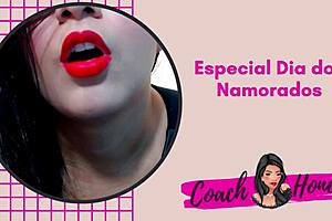 He ate her deliciously on Valentine's Day with guided jerk off instructions.