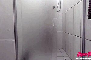 Nayara The Little Blonde Taking A Relaxing Bath.