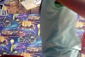 live webcam session in progress