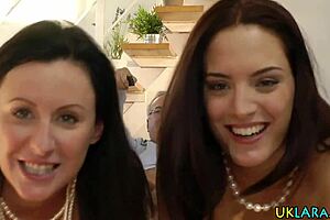 british babe in classy heels slurps cock for messy facial 😈💦