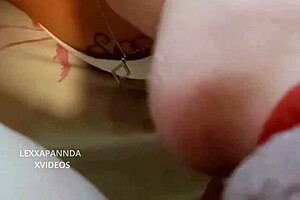 Ponytail Teen Sucks Cock Deep In POV