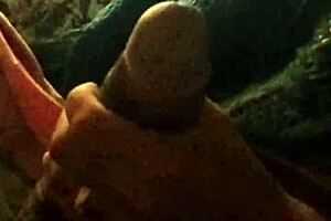 Redhead Chilean jerks off watching reality!