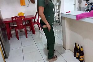 Naughty Nurse Strips And Fucks Patient In Hospital!