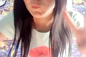 live webcam session in progress