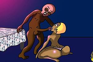 Big Black Booty Cartoon Adventure