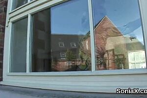 cheating english milf sonia flaunts her huge tits