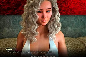 Sexy gamer ends up got a big load of cum in City of Broken Dreamers