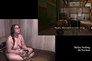 Naked playthrough of The Last of Us Part 2