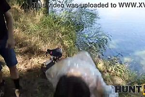 Hunt4k features a selfish fucking slut with big tits, shaved pussy, and tattoos, indulging in sex for cash as a brunette czech teen 18+ in a cuckold scenario.