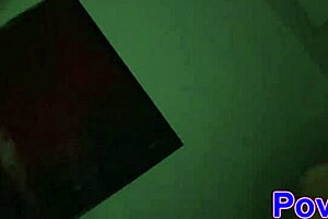 pov latina teen sucking big cock monster