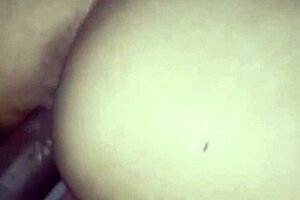 Blonde mixed race girl threesome anal and oral cock sucking with a friend