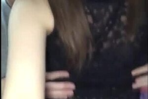 in a stylish smartphone pov, a super beautiful slender college girl gets tipsy with party friends, handjobs her way to rotor masturbation, pees, and takes a facial cumshot