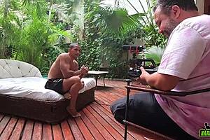 behind scenes of elisa sanches and hector vanille's first recording