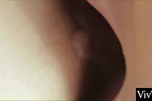 Watch this sexy milf finger her lesbian lover's asshole?