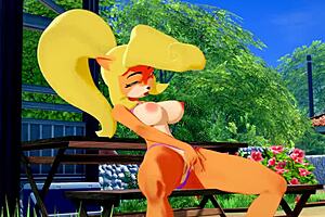 Crash Bandicoot - Coco Bandicoot Moaning Masturbation