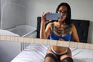 i guide you to cum on my tattooed brunette tits