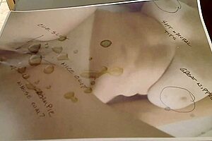 WIFE SHARES CUM TRIBUTE WITH HOT NEW FRIEND IN INTENSE SESSION