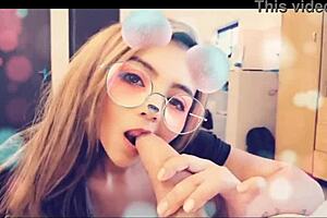 Blonde Latina Sucks Cock in POV Amateurs