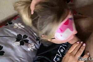 Wake up MILF! Suck that monster cock doggystyle and cum on her ass!