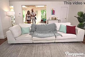 Intense Threesome with Ryan and Julianna Vega