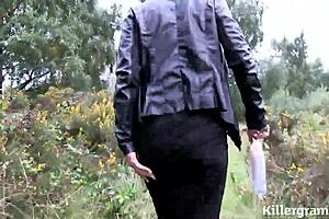 Wow, milf Cindy Veron is a total dogging queen sucking off older guys in public places! Gotta see this outdoor action! 😜