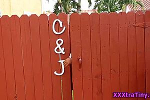 little bikini teen 18+ takes big cock