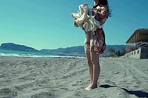 Beach Girl Asks for Sunscreen, Gets Fucked