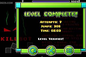 Geometry dash - killbot extreme demon - by lithfusion verified by boldstep