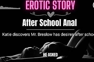 A old and young teacher use anal play on a student
