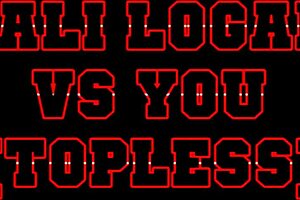 Cali feels empowered in topless femdom POV with Logan.