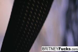 Blonde babe teases with toys in solo session