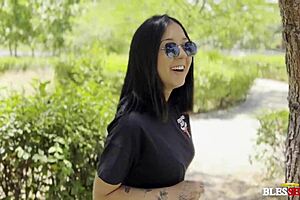 Home made interview and fuck session with a cute brunette amateur