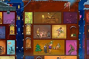 Йо, клянусь, Санта застрял, доставляя дилдо-игрушки на Рождество!