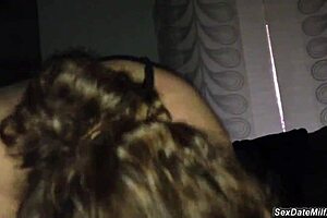 First date MILF wife deep throat brass balls ejaculation cumshot